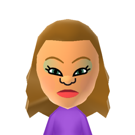 Trish Mii character preview