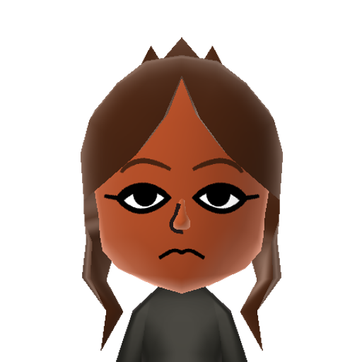 Maya Mii character: Custom CPU Miis made by DezzyTheMaker, also used Mii Olympics in Wii Sports, Mii Olympics in Wii Sports Resort, and Mii Olympics in Wii Party, a Mod for Wii Sports, Wii Sports Resort, and Wii Party respectivel.