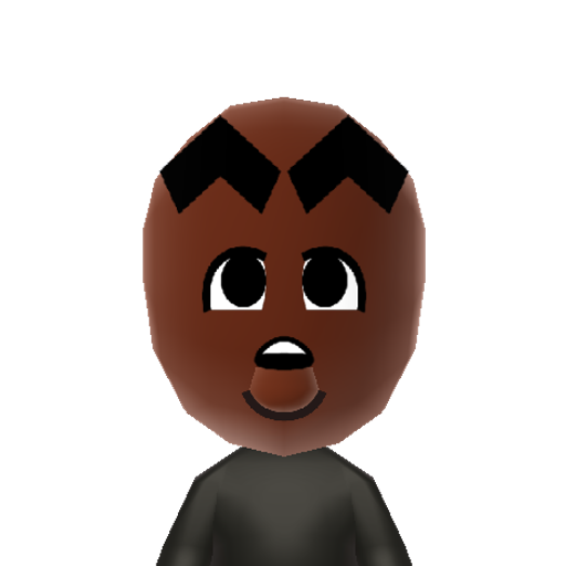 HairyMclry Mii character: A dog from the "Hairy Maclary" books by Lynley Dodd, also a TV show from the 90's.