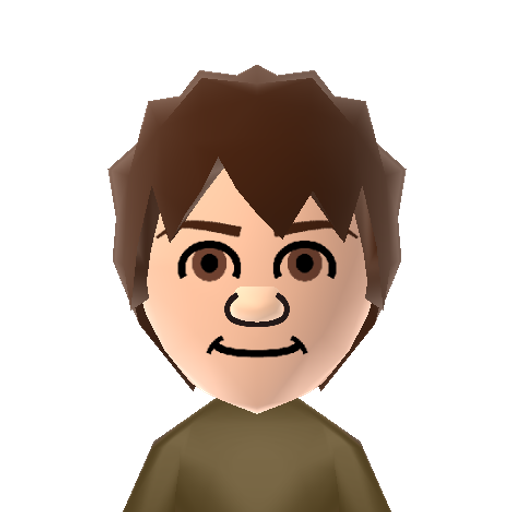 HumanShrek Mii character: Shrek in his human form after drinking the "Happily Ever After" potion in "Shrek 2".
