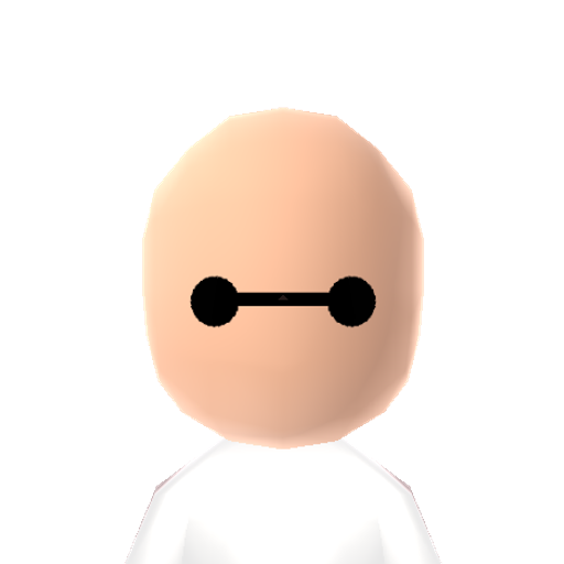 Baymax Mii character preview