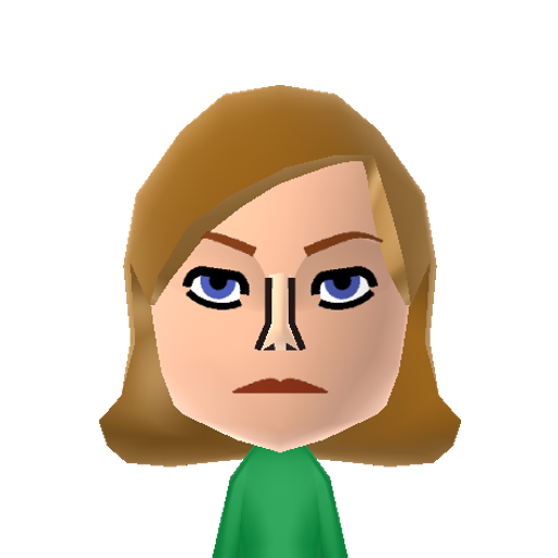 Jodie F. Mii character: Academy Award winning actress famous for roles in movies such as "The Silence of the Lambs", "Taxi Driver", and "Contact".
