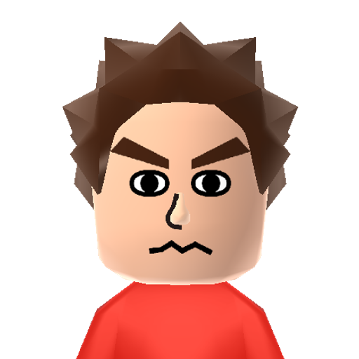 W.I.Ralph Mii character: Title character from the animated movie "Wreck-it Ralph".