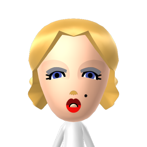Marilyn M. Mii character: These are extracted and derived from the Mii Central Miis from the 3DS Miitopia.