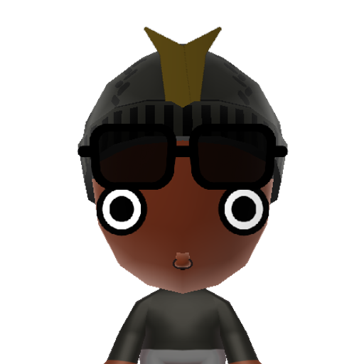 Pimkin 4 Mii character: A rock-like pikmin that can smash stuff. From the Pikmin series of Nintendo games.