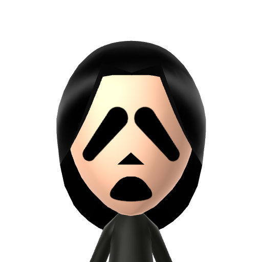 SCREAM Mii character preview