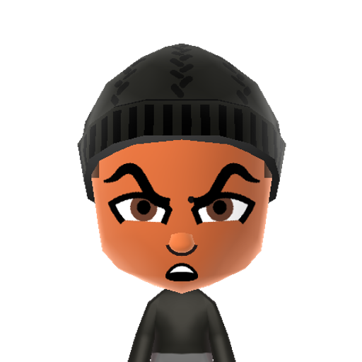 Riley F. Mii character: Huey's 8 year-old gangsta-wannabe brother on the animated series "The Boondocks". He dreams of the rapper lifestyle, easy money, and likes guns.