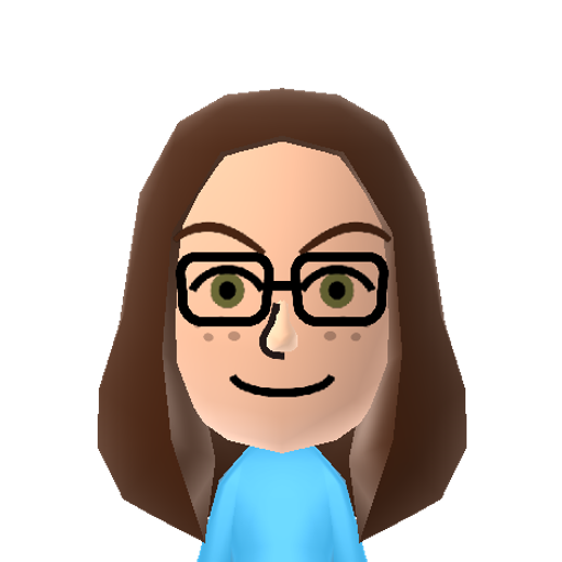 Abigail Mii character: A Mii used for Nintendo Network ID 1gator14 by Abigail.