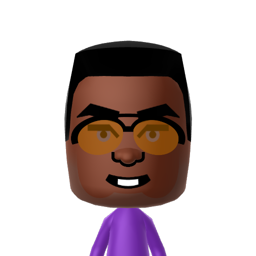Florian Mii character: A Mii from Wii Sports Resort: Meme Squad, a mod for Wii Sports Resort