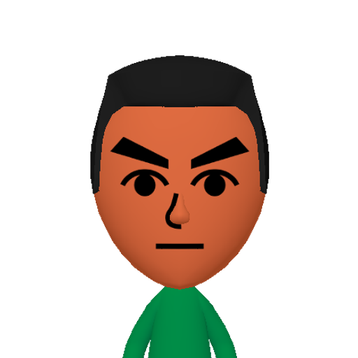 no name Mii character: This Mii is from the Switch SDK as a SampleDB Mii.