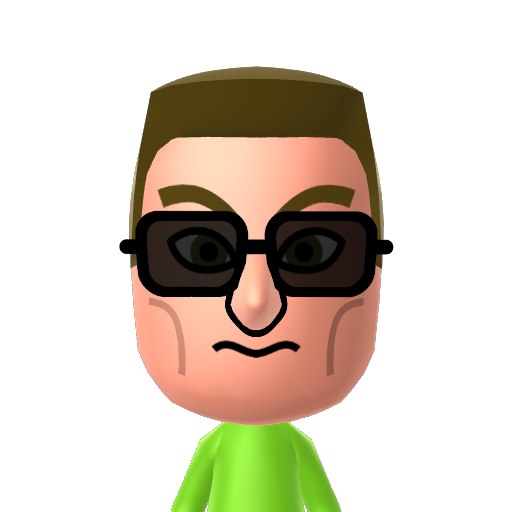 NINTENDO Mii character: a Default WaraWara Plaza Mii