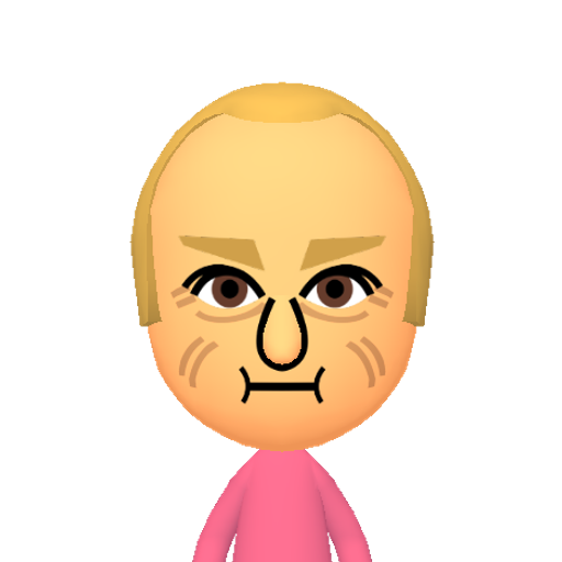 ホボポマミムメモャヤ Mii character: This Mii is from the Switch SDK as a SampleDB Mii.