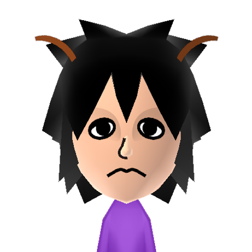 Highblood Mii character: From the webcomic "Homestuck".