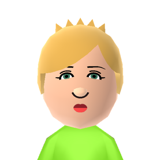 Pam Mii character: The H.R. Director of ISIS. From the TV show "Archer" and voiced by Amber Nash.