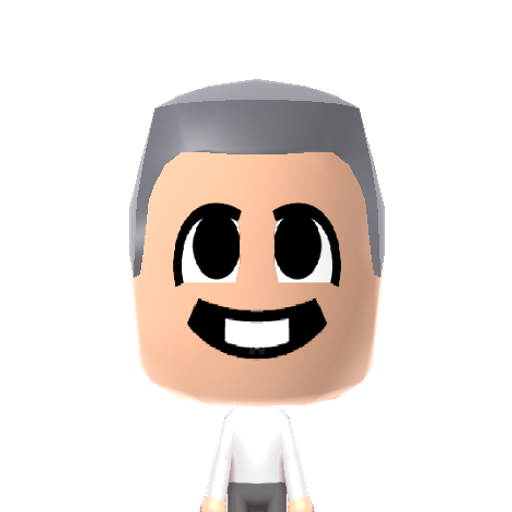 mashmellow Mii character: The marshmallow character from Annoying Orange videos on YouTube. "Yaaayyyy!!!"