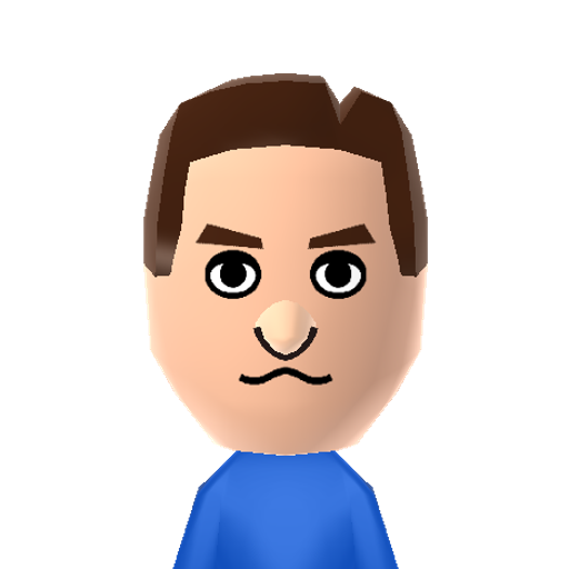 5かちょうA Mii character: A Mii from Minna no Jōshiki Ryoku TV