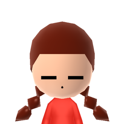 Madotsuki Mii character: These are extracted and derived from the Mii Central Miis from the 3DS Miitopia.