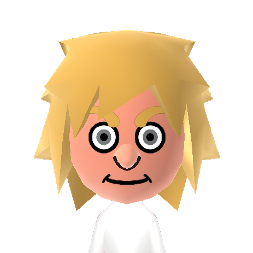 NINTENDO Mii character: A Mii found in unused WaraWara files