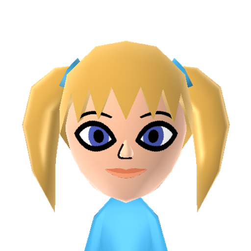 Ashley Mii character: from Disventure Camp Contestants as Miis + QR Codes (UPDATED) [@michellemagnuson5108]