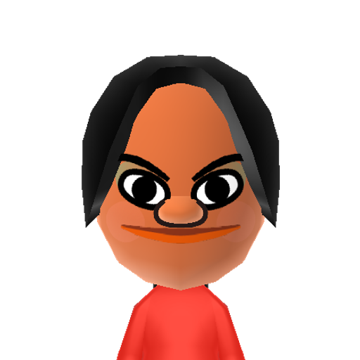 097 Mii character: A Mii from the Tomodachi Collection is interesting! MII Tsukuru Book