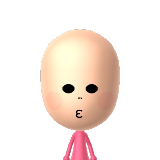 あみ Mii character: NNID: miomiomio0607
