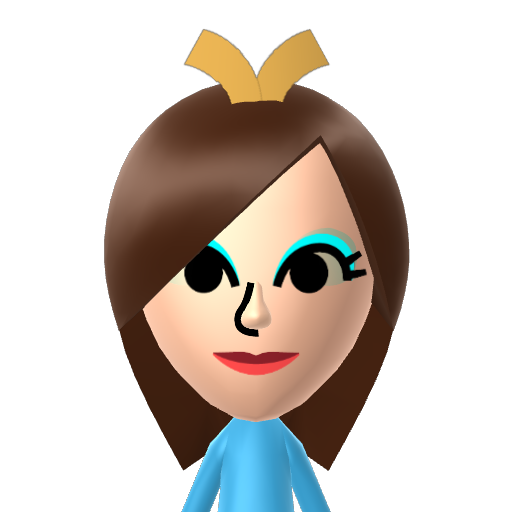 Rosalina Mii character: These are extracted and derived from the Mii Central Miis from the 3DS Miitopia.
