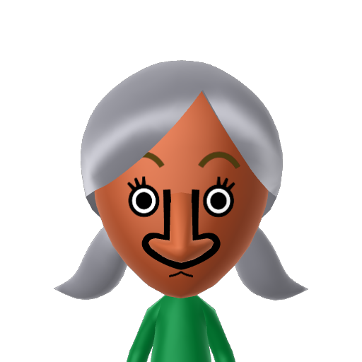 マダミ Mii character: This is a Club Look-See Mii from My Pokémon Ranch, released in 2008