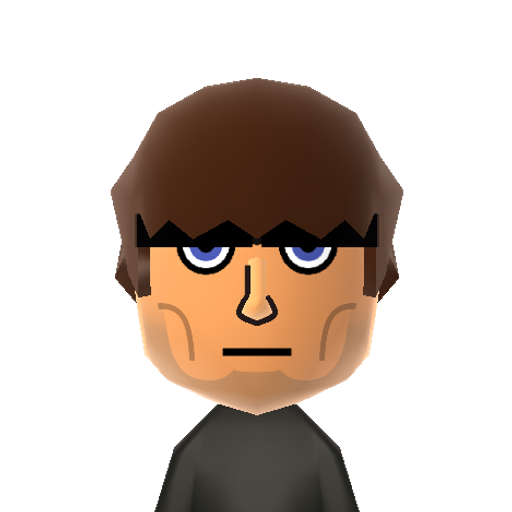 Snake Mii character preview