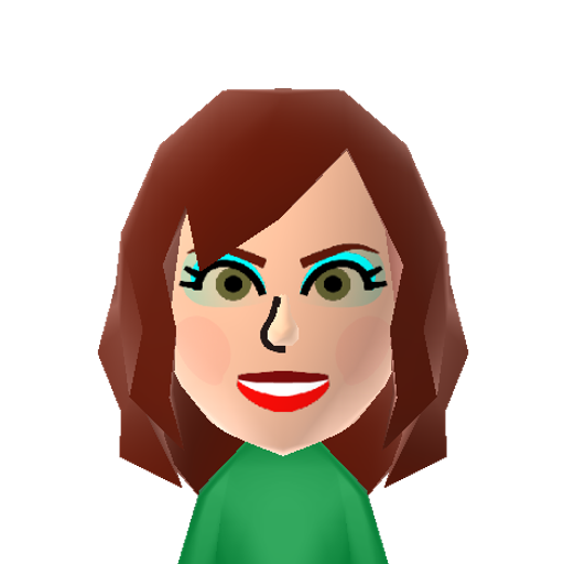 Poison Ivy Mii character preview