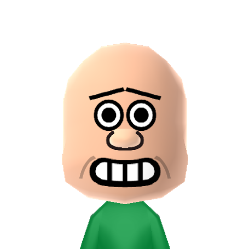 Wallace Mii character preview