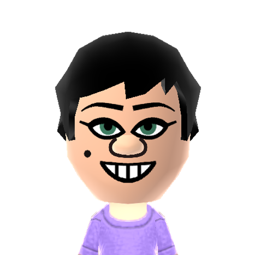 Emily Mii character: Emily, the daughter of Popeye the Sailor Man and Lucille 2 on JVGS's island. (Source: www.jvgs.net/tlblog/qrcodes.htm)
