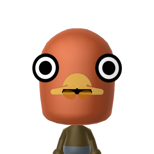 Perry Plat Mii character: These are extracted and derived from the Mii Central Miis from the 3DS Miitopia.