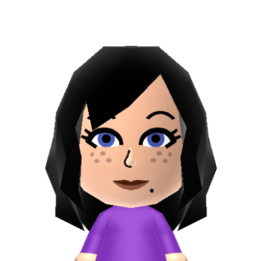 Zoe Mii character preview