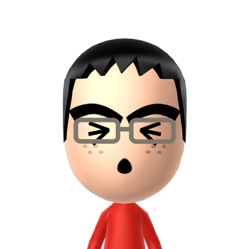 わじま Mii character: a Happy Hammerin' Staff Mii