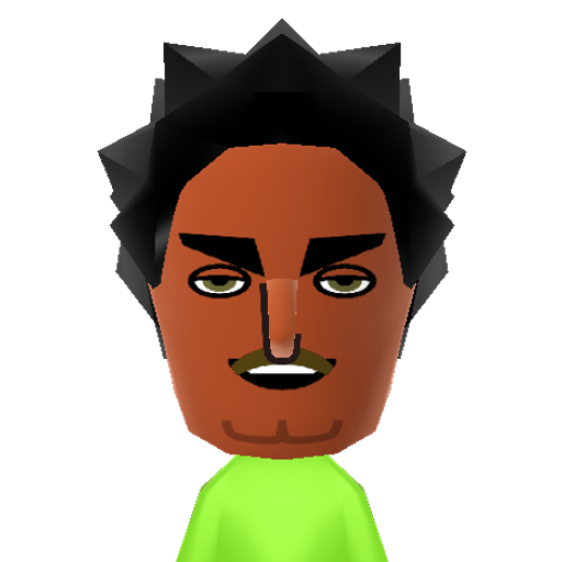 no name Mii character: A Mii from Dillon's Dead-Heat Breakers