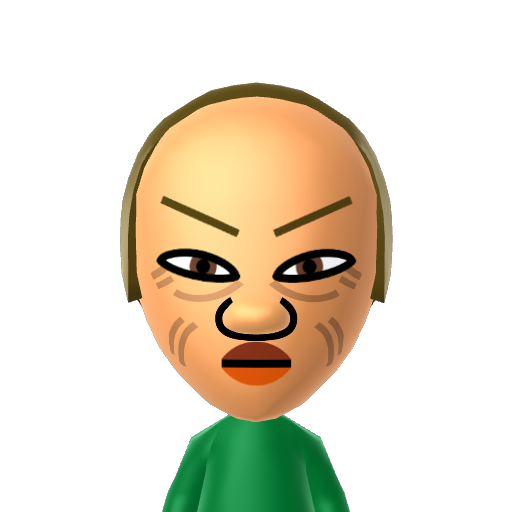 うぃっ**** Mii character: July 2021 Leak Mii