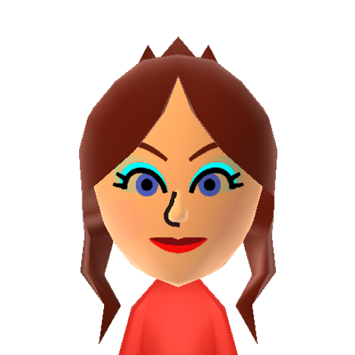 Lucy Mii character preview