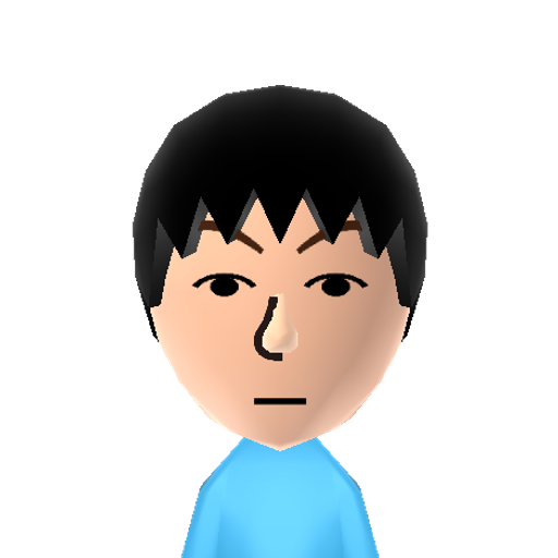 シロ Mii character: NNID: k6jigrhvch