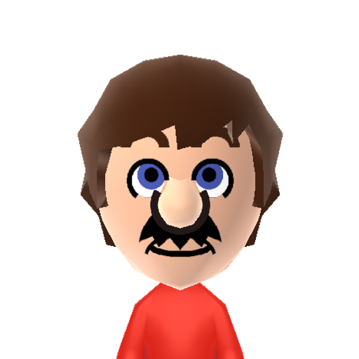 Mario Mii character: Here is the Hero of Mushroom Kingdom: Mario!