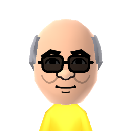 David Wise Mii character: Video Game composer most famously known for his work on the Donkey Kong Country franchise.