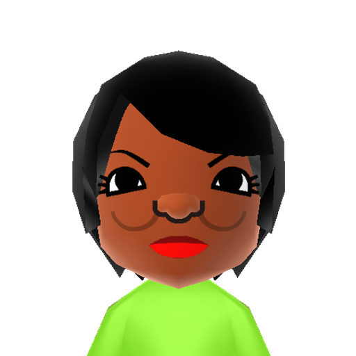Oprah Mii character preview
