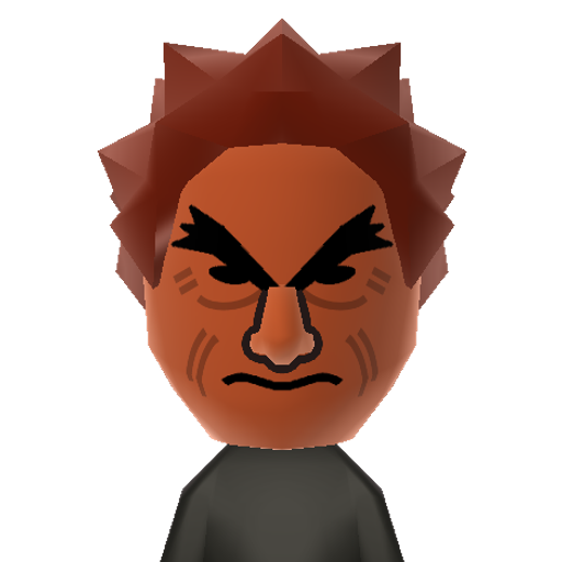 Akuma Mii character preview