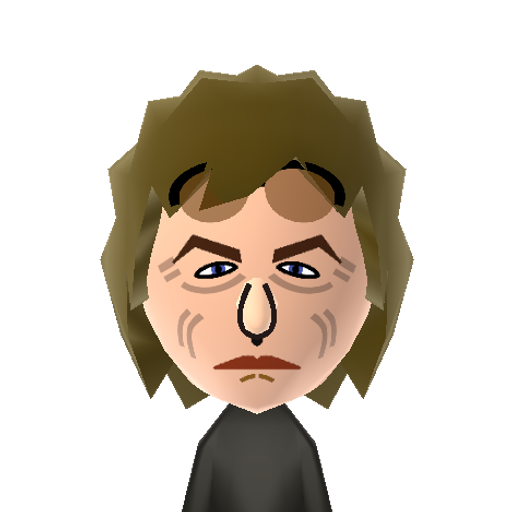 Bob Dylan Mii character: Grammy and Academy Award winning songwriter and singer who has influenced music for decades. He rose to fame during the civil rights and anti-war movements in the 1960's.