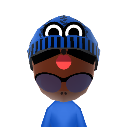 Grover Mii character preview