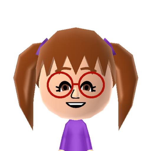 LAURA Mii character: A Mii found in unused WaraWara files