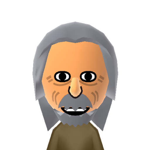 Lampwick Mii character: Character from "The Simpsons". Creator Itchy the cartoon who became a bum after the character was stolen from him. After winning a case against Itchy and Scratchy studios he became very wealthy.