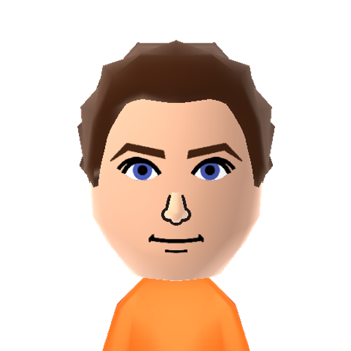 Liam Mii character preview