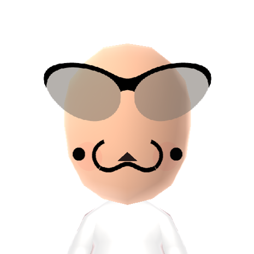 (^·ω·^) Mii character: Kaomoji, or Syobon, or Mona, or whatever