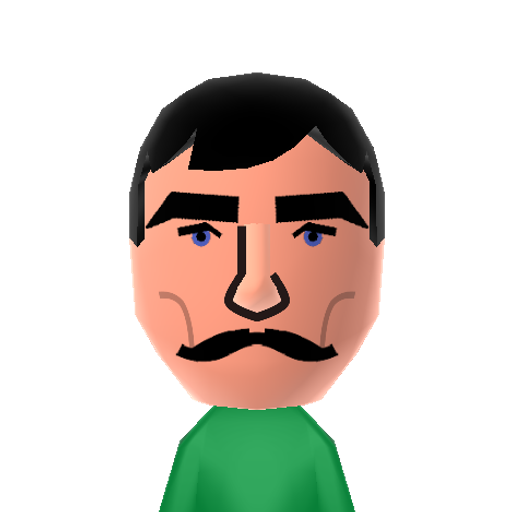 Dan Lewis Mii character: The Academy Award winning English actor as Daniel Plainview "There will be Blood". His other memorable movies include "Gangs of New York" and "My Left Foot".