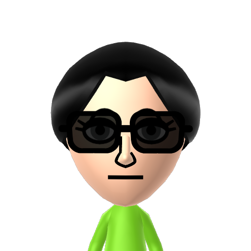 ? Mii character: A Mii uploaded to Check Mii Out Channel (WiiLInk)
